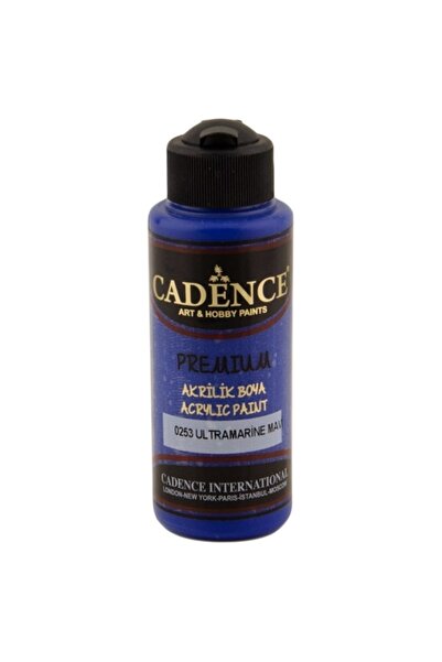 Cadence Premıum Akrilik Boya 0253 Ultramarine Mavi 120 Ml