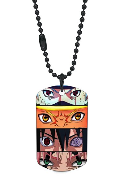 Tasarım Dünyam علامة جندي سوداء بنمط الرسوم المتحركة ناروتو - Dft3270