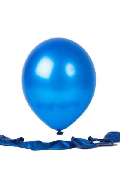 Parti dolabı 10pcs Metallic Blue Balloon 12 Inch
