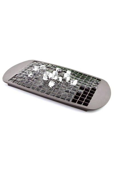 AKCAKESE 160-Piece Mini Cube Shaped Silicone Icebox - Anthracite Color Mini Cube Presentation Icebox