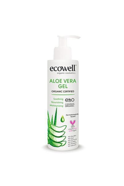 Ecowell 200 ml Organic Aloe Vera Gel