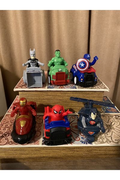 u-toys مجموعة مركبات أفنجرز تشيك براك