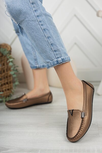 Khayt Flora Casual Brown Women's Ballerinas - Daily Shoes