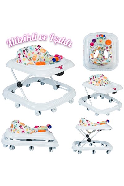 YOGH Bebek Müzikli Yürüteç Dido Müzikli Bebek Yürüteç Örümcek