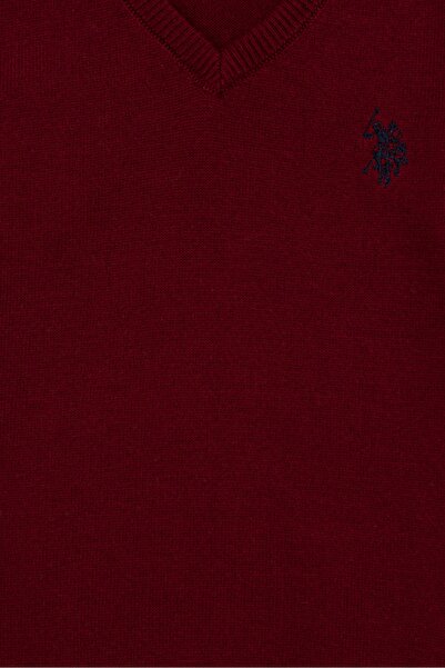 U.S. Polo Assn. Kırmızı Erkek Çocuk Kazak