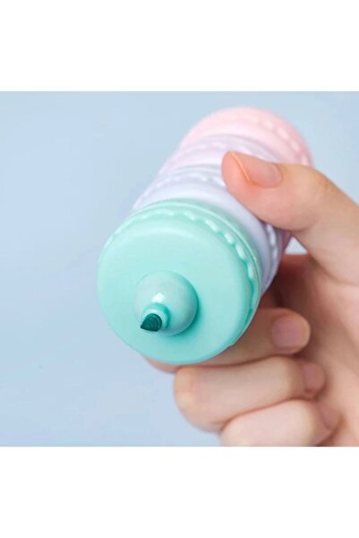 Genel Markalar 6'lı Makaron Fosforlu Işaretleme Kalemi-macaron Highlighter