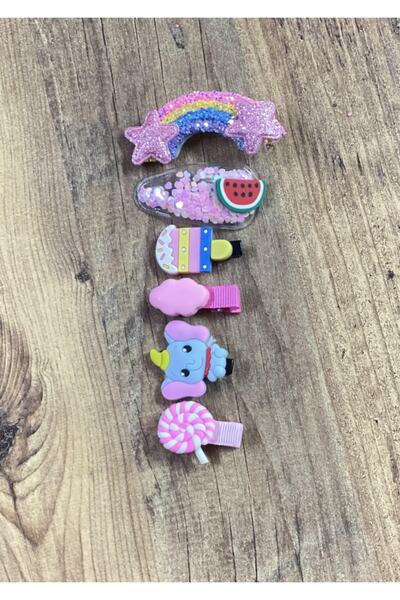 Luckylovelykids Mixed Shape 6-Piece Buckle Set