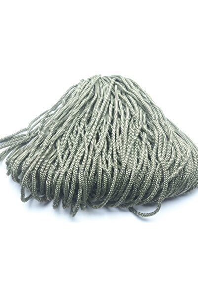 Genel Markalar Haki Renkte 6 Mm Polyester Salıncak Ve Hamak Yapım Ipi (850 Gr. (+/- 50 Gr)