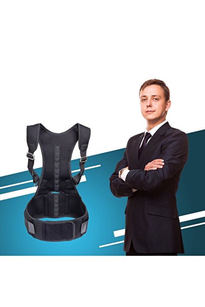 Ankaflex Magnetic Corset Waist And Back Support Chiphosis Orthopedic Upright Posture Corset Shoulder Scoliosis Anti-Humpback