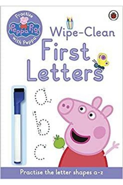 Dokuz Yayınları Peppa Pig - Wipe-Clean First Letters Educational Kit