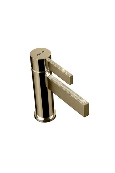Bocchi Cube Lavabo Bataryası Crystal Altın 1015 0001 Sa