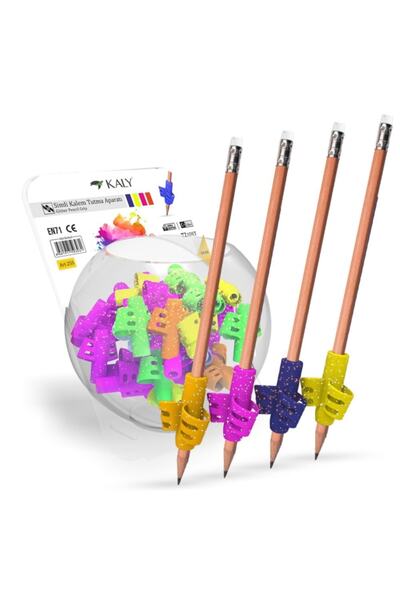 Silka حامل قلم لامع - 4 ألوان (4 قطع)