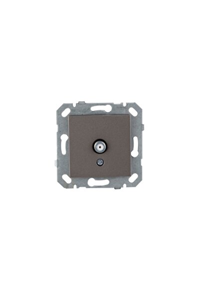 Netelsan Byobu Anthracite Satellite Socket with F Connector Frameless