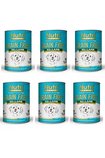 Kuzulu Yavru Köpek Konservesi 400 gr (6 Adet)