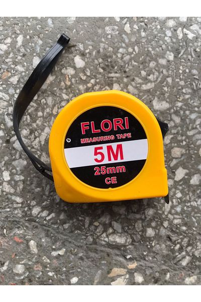 COMBAT Tape Measure With Belt Clip Shockproof 5 M X 25 Mm
