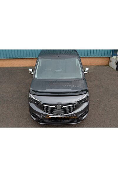 Dynamic Peugeot Rifter Kaput Uyumlu Rüzgarlığı Parlak Siyah 3mm 2019+