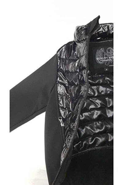 Selen Bebe Erkek Çocuk Ince Softjel Parlak Mont