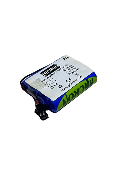 Micron 3.6v 1800mah Aa Uzaktan Kumandalı Şarjlı Araba Pili (bataryası)