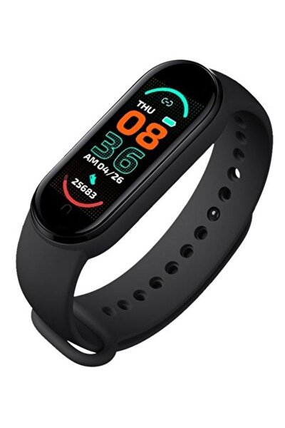 JUNGLEE Yeni M6 Akıllı Bileklik Saat Smart Band Bracelet 6 Mesaj Arama Bildirimi Ios Android Uyumlu Fitpro