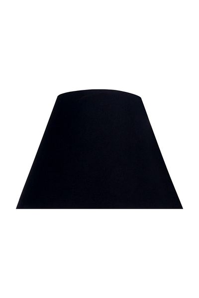 MINIMAL ETICARET VE BILGI TEKNOLOJILERI Viscose 30x20x19 Black Cone Lampshade Head