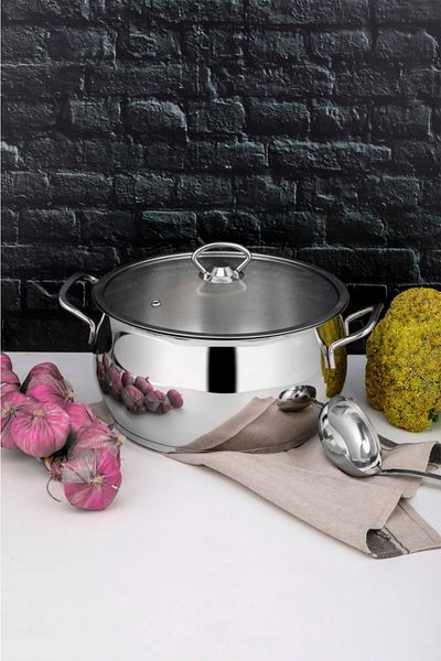 Wonder Luxury Stainless Steel Lara 24 Cm Deep Pot