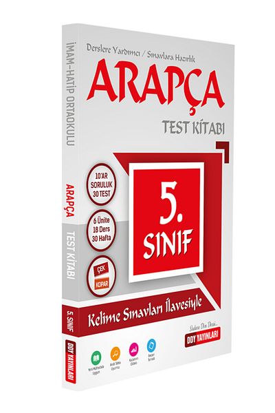 Ddy Yayınları 5. Classroom Arabic Test Book 9786059836678