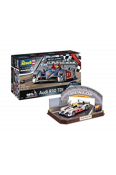 REVELL Gift Set Audi R10 Tdi Le Mans + 3D Puzzle Diorama