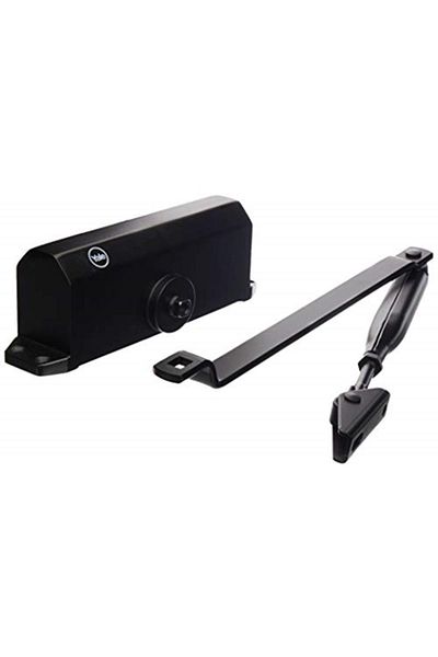 Yale 300 Series Narrow Type Mounting Adjustable Black Door Fluid - 40-80 kg Door Spring (2-4)