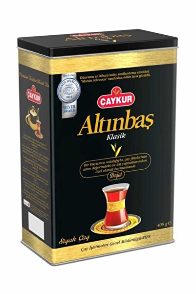 Çaykur Altınbaş Çay Teneke Kutu 400 Gr X 10 Adet