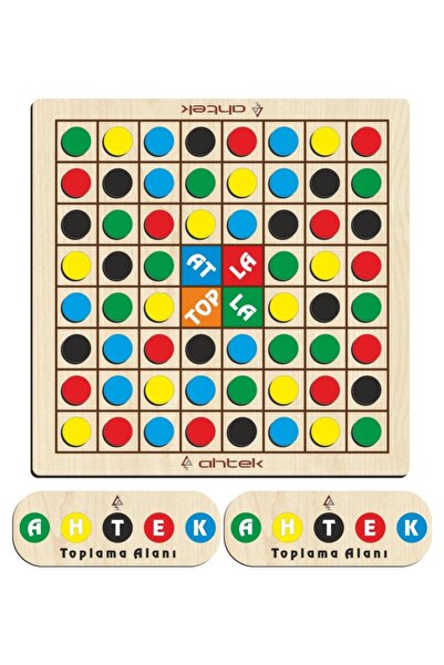 Ahtek Ahşap Atla Topla Zeka Ve Strateji Oyunu, Skippity, Zıp Zıp Oyunu