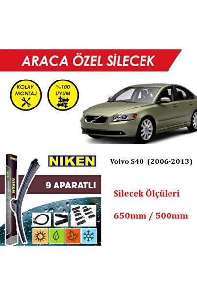 MeyZone Volvo S40 Ön Cam Silecek Takımı (2006-2013)