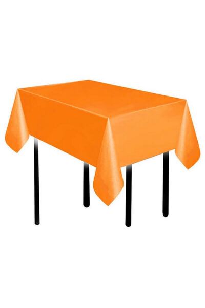 Acar Süs مفرش طاولة محلي عادي 137x183 سم برتقالي 1 قطعة