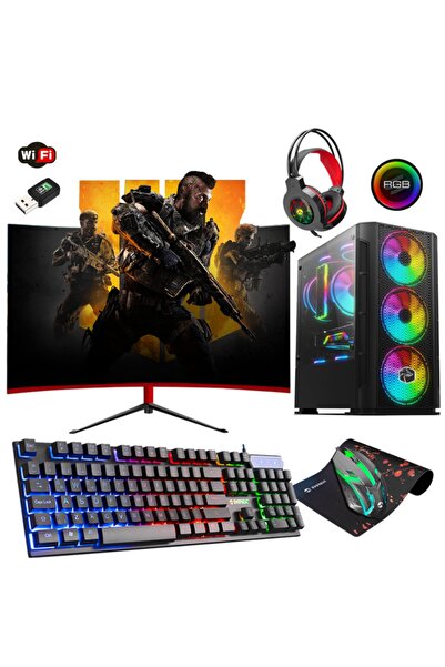 Zeiron Ps510 I5-3470 8gb 120gb + 320gb Rx550 24” Oyun Pc