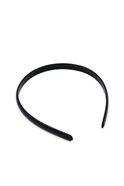 yfhobi 2 Adet - 10 Mm, Üstü Bombeli Balık Sırtı Plastik Tac, Boş Taç, Siyah Renk