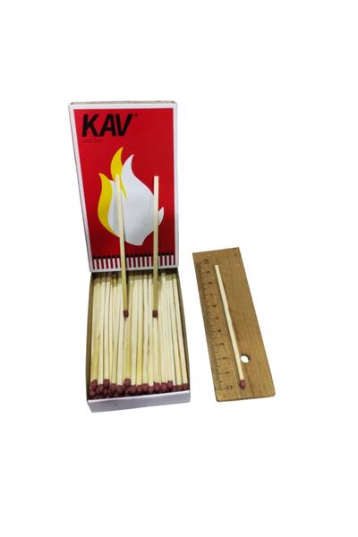 Kav Orijinal Ekstra Uzun Kibrit 9 cm X 24 Kutu