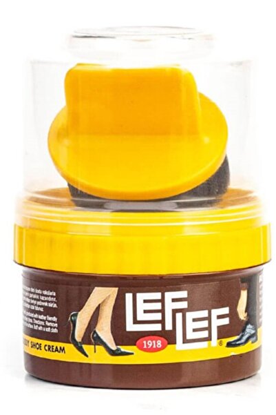 Ankanorm Nuri Leflef Pratik Cilalı Krem Ayakkabı Bakım Boyası (SİYAH-KAHVE-AÇIK KAHVE) 50 ml