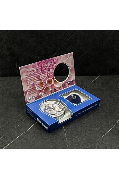 MOBGİFT Gerçek İstiridye İçinde İnci Kolye