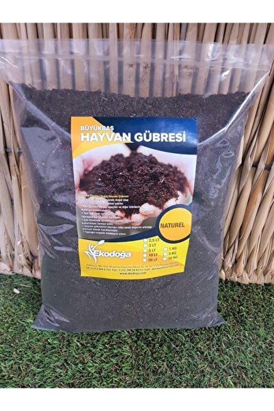 Ekodoğa Büyükbaş Hayvan Gübresi 1 Kg Hayvan Gübresi Yanmış Elenmiş Gübre Doğa...