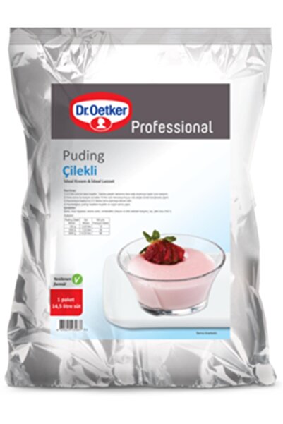 Dr. Oetker Dr Oetker Premıum Toz Puding Çilek 3 Kğ