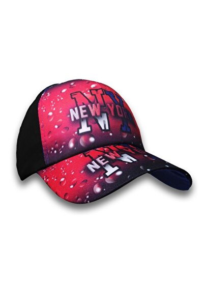 Kardelen Butik Denizli (Water Drop) Waiter Size Unisex Ny Hat (8-12 Years) (Black)