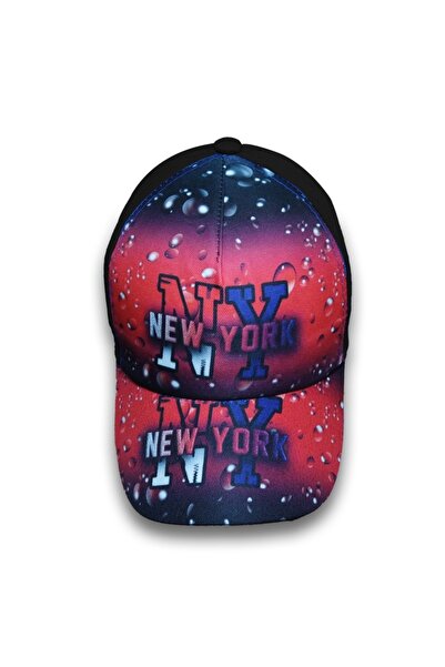 Kardelen Butik Denizli (Water Drop) Waiter Size Unisex Ny Hat (8-12 Years) (Black)