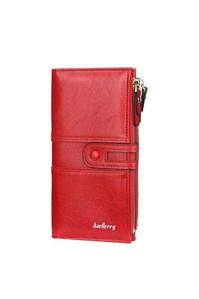baellerry Premier Italian Red Wallet