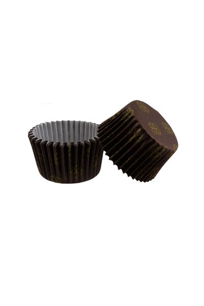 Eminonutoptanci Cupcake Mold Pet Capsule Cake Mold 52x45 Mm - 100 Pieces Clover Pattern