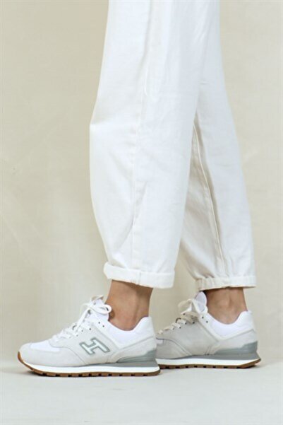 Hammer Jack Chıle Γυναικεία Λευκά Δερμάτινα Παπούτσια Sneaker 102 19253-g