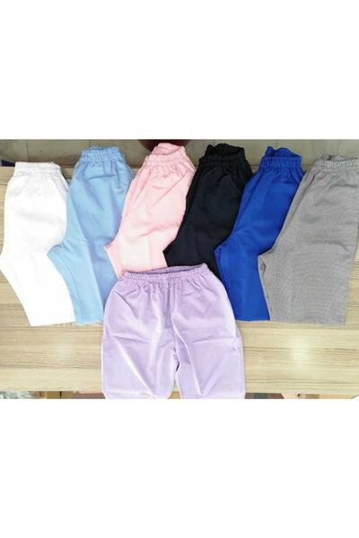 ONURTEKS İŞ ELBİSELERİ Men's Pants with 3 Pockets with Full Elastic Waistband Alpaca Fabric White, Black, Light Blue, Saks Blue