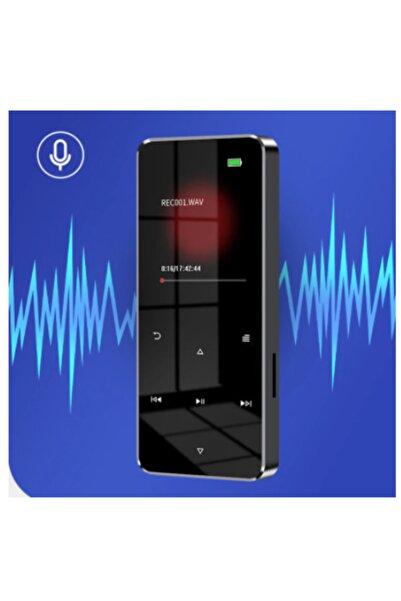 Dynego Bluetooth Mp3-mp4 Player Ses Kayıt Ve Hoparlör Çalar Fm Radyolu Şarjlı Dahili 8gb