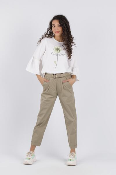 DMB BOYS & GIRLS Kız Çocuk 8-14 Yaş Önden Tokalı Kız Pantolonlu Takım