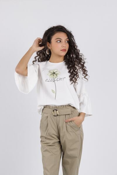 DMB BOYS & GIRLS Kız Çocuk 8-14 Yaş Önden Tokalı Kız Pantolonlu Takım