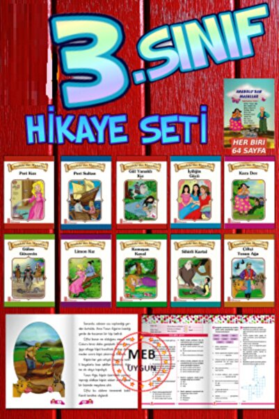 Ata Yayıncılık 3.sınıflar Için Okumayı Sevdiren Ve Kelime Dağarcığını Gelişti...