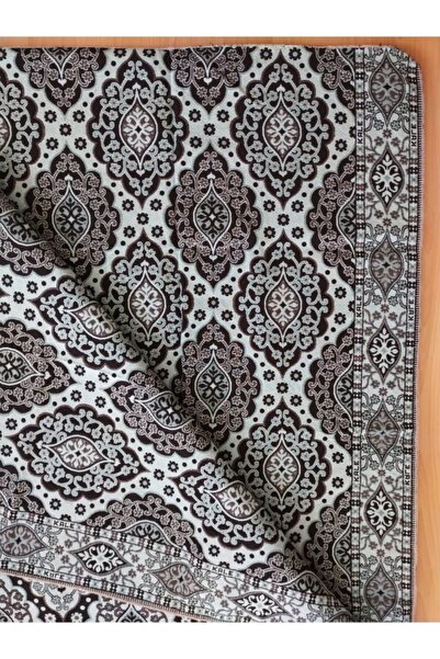 Başaran tekstil Başaran Osmanlı Desenli 6 Metrekare Halı Örtüsü, Savan, Çok Amaçlı Pike, Pamuklu